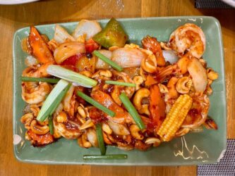 Thailand, Krabi - Chicken cashew nuts