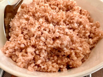 Bhutan, Thimphu - Rice