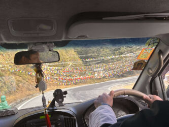 Bhutan, Thimphu - On the road