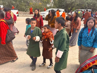 Bhutan, Punakha - A seasonal migration of the Central Monastic Body