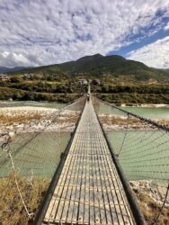 Bhutan, Punakha - The Punakha Suspension Bridge
