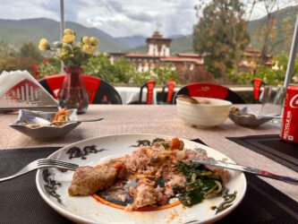 Bhutan, Punakha - Lunch