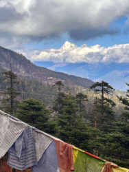 Bhutan, Chelala Pass - Mt. Jomolhari (7,326 m)