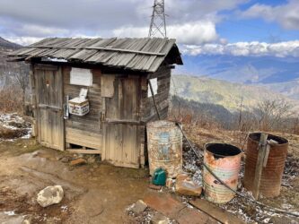 Bhutan, Chelala Pass - Toilet
