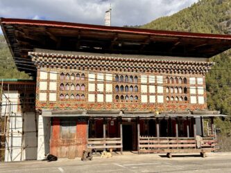 Bhutan, Haa - Architecture