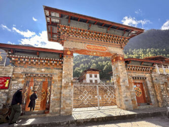 Bhutan, Haa - Lhakhang Karpo, The Haa White Temple