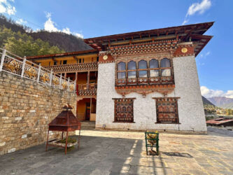 Bhutan, Haa - Lhakhang Karpo, The Haa White Temple