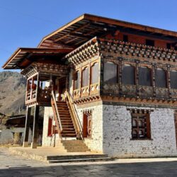 Bhutan, Haa - Lhakhang Karpo, The Haa White Temple