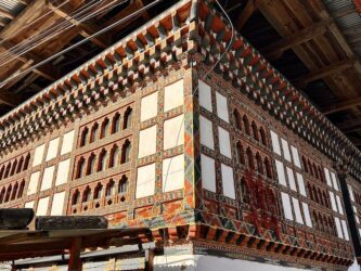 Bhutan, Haa - Architecture
