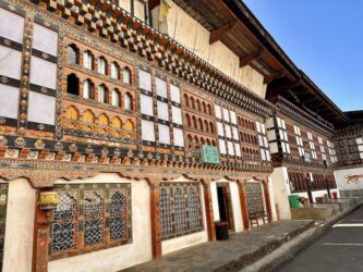 Bhutan, Haa - Architecture
