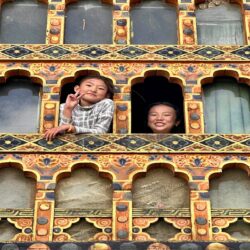 Bhutan, Haa - Girls
