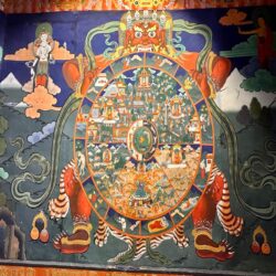 Bhutan, Paro - Rinpung Dzong, also known as Paro Dzong