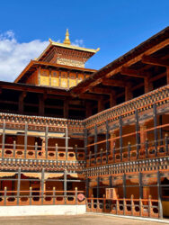 Bhutan, Paro - Rinpung Dzong, also known as Paro Dzong
