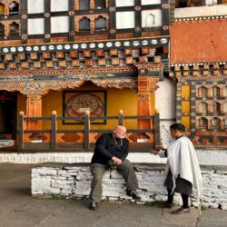 Bhutan, Paro - Rinpung Dzong, also known as Paro Dzong