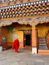 Bhutan, Paro - Rinpung Dzong, also known as Paro Dzong