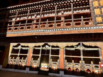 Bhutan, Paro - Rinpung Dzong, also known as Paro Dzong