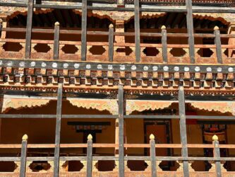 Bhutan, Paro - Rinpung Dzong, also known as Paro Dzong