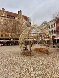 Sweden, Malmö - Christmas decoration