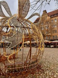 Sweden, Malmö - Christmas decoration