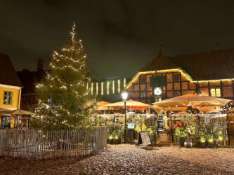 Sweden, Malmö - Christmas decoration