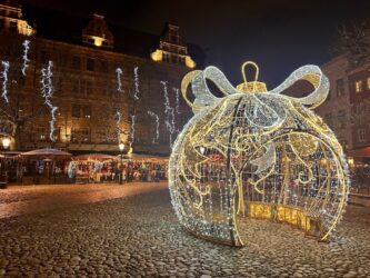 Sweden, Malmö - Christmas decoration