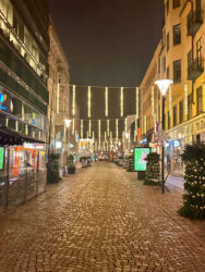 Sweden, Malmö - Christmas decoration