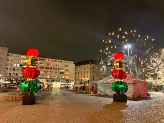 Sweden, Malmö - Christmas Market