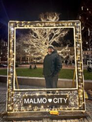 Sweden, Malmö - Christmas decoration