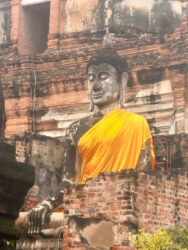 Thailand, Ayutthaya - Wat Yai Chai Mongkhon