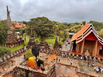 Thailand, Ayutthaya - Wat Yai Chai Mongkhon