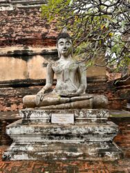 Thailand, Ayutthaya - Wat Yai Chai Mongkhon