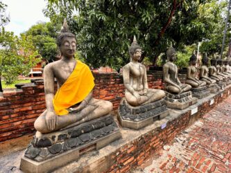 Thailand, Ayutthaya - Wat Yai Chai Mongkhon