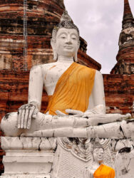 Thailand, Ayutthaya - Wat Yai Chai Mongkhon