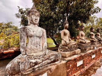 Thailand, Ayutthaya - Wat Yai Chai Mongkhon
