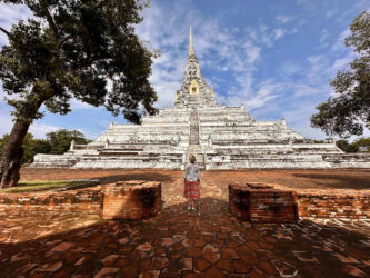 Thailand, Ayutthaya - Wat Phu Khao Thong