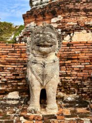 Thailand, Ayutthaya - Wat Thammikarat