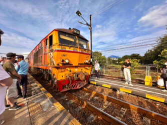 Thailand, Ayutthaya - Train