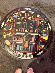 Thailand, Bangkok - Manhole cover