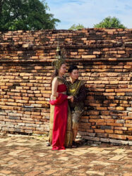 Thailand, Ayutthaya - Wat Thammikarat