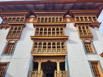Bhutan, Paro - Rinpung Dzong, also known as Paro Dzong