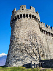 Switzerland, Bellinzona - Castello di Montebello
