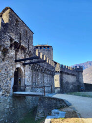 Switzerland, Bellinzona - Castello di Montebello