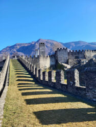 Switzerland, Bellinzona - Castello di Montebello