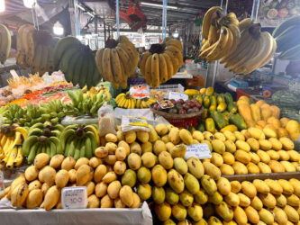 Thailand, Krabi - Krabi town market