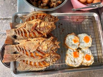Thailand, Bangkok - Fried fish