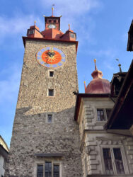 Switzerland, Lucerne - The Clock Tower