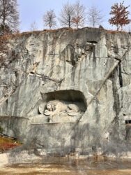 Switzerland, Lucerne - The Lion Monument