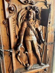 Switzerland, Lucerne - St. Leodegar church door