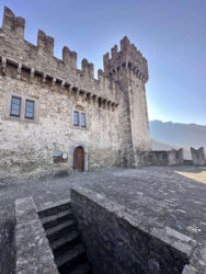Switzerland, Bellinzona - Castello di Montebello