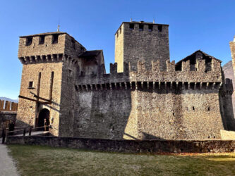 Switzerland, Bellinzona - Castello di Montebello